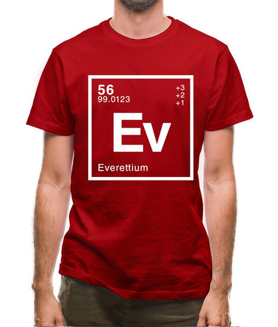 Everett - Periodic Element Mens T-Shirt