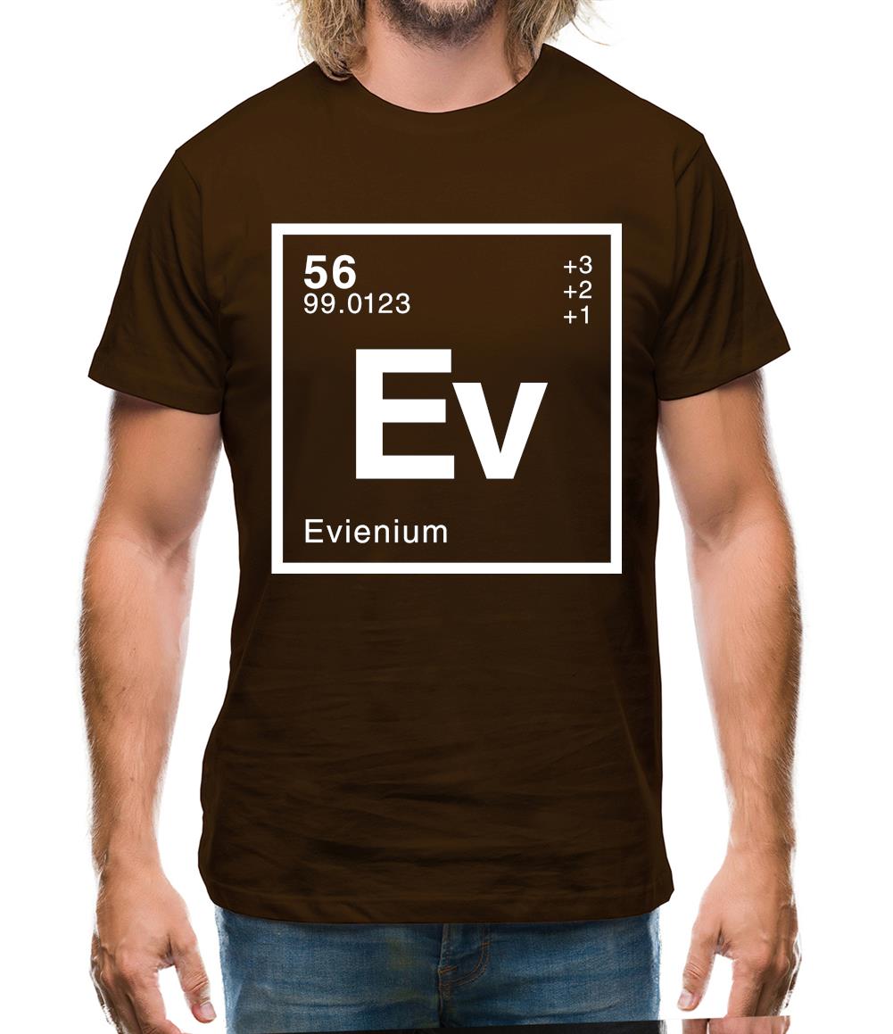 Evie - Periodic Element Mens T-Shirt