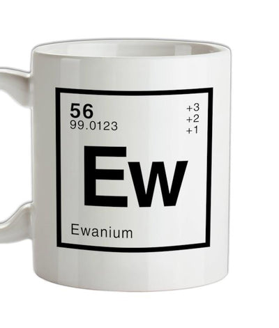 Element Name EWAN Ceramic Mug