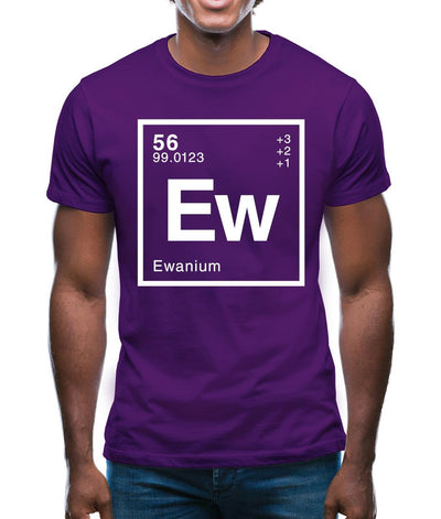 Ewan - Periodic Element Mens T-Shirt
