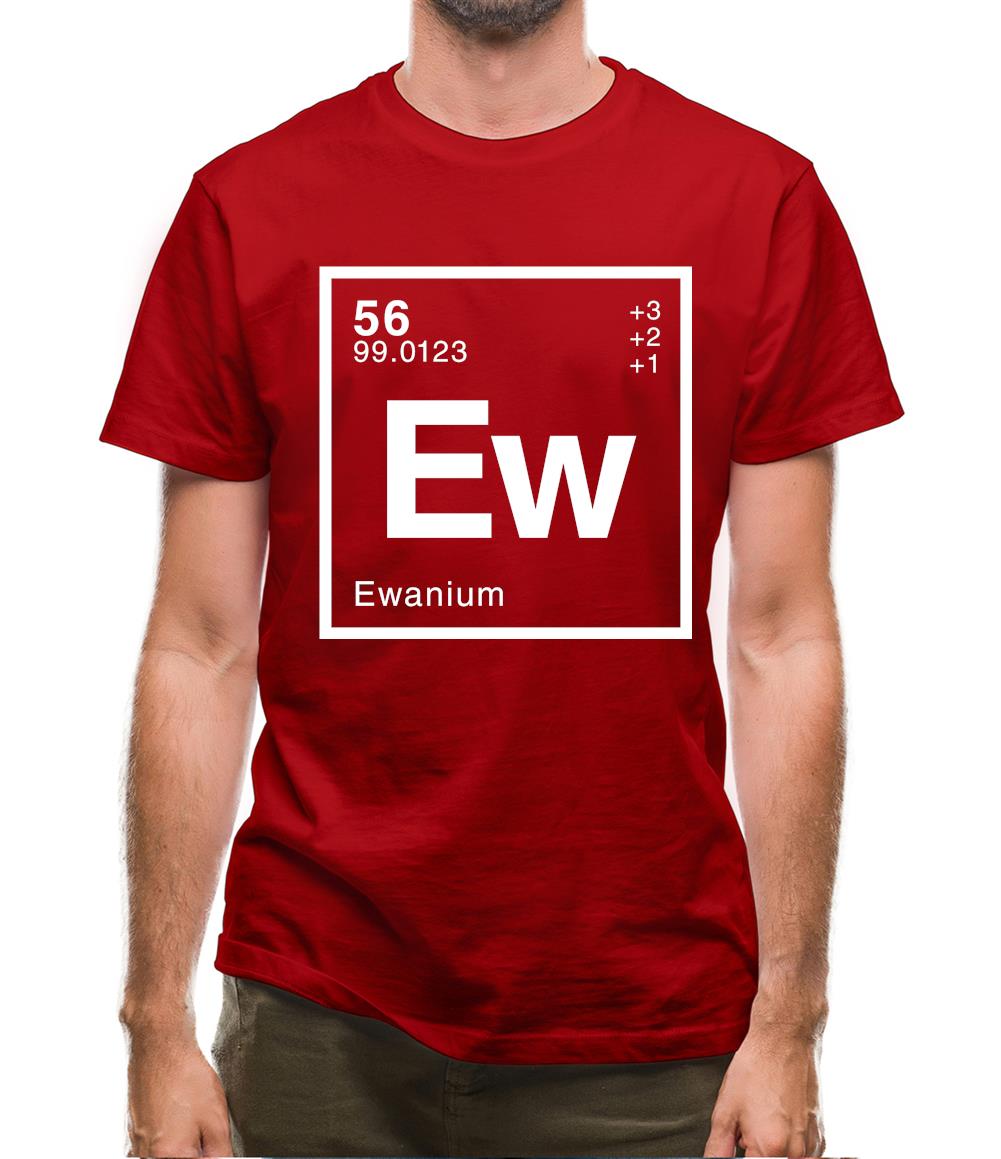 Ewan - Periodic Element Mens T-Shirt