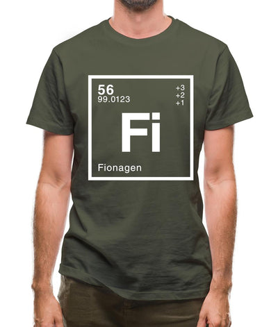 Fiona - Periodic Element Mens T-Shirt