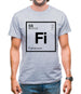 Fisher - Periodic Element Mens T-Shirt