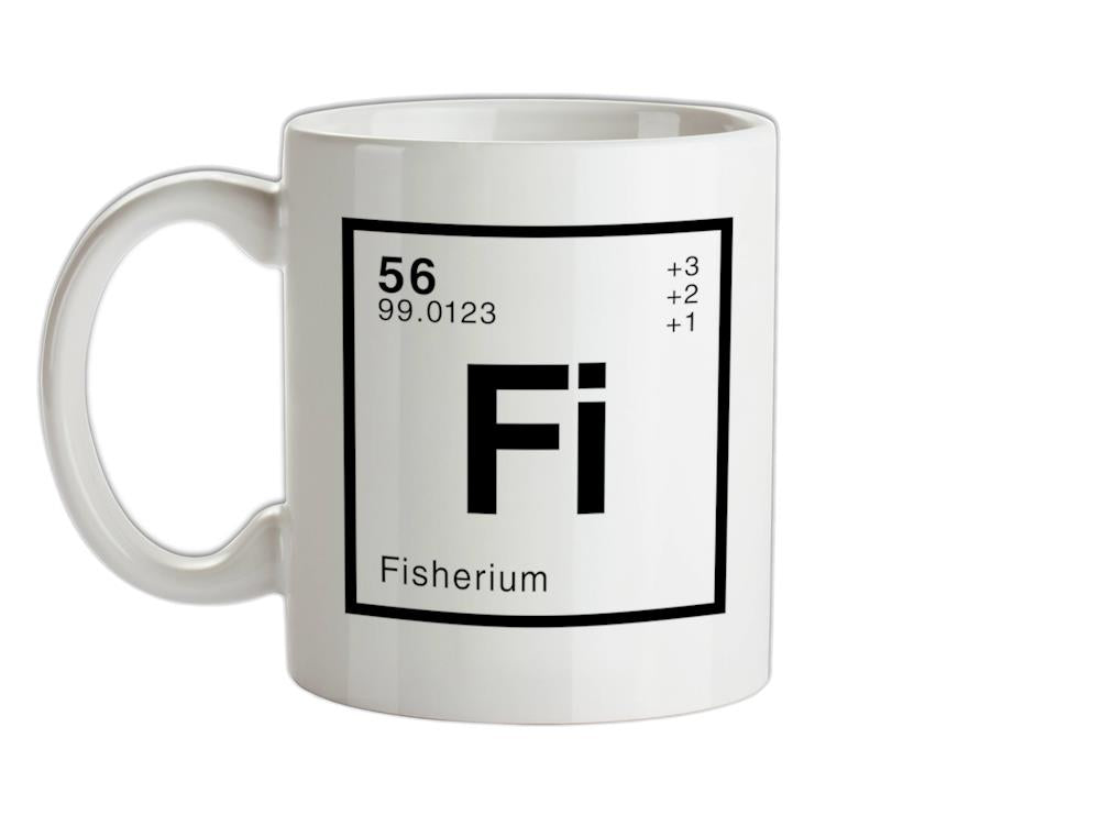 Element Name FISHER Ceramic Mug