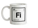 Element Name FISHER Ceramic Mug