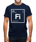 Fisher - Periodic Element Mens T-Shirt