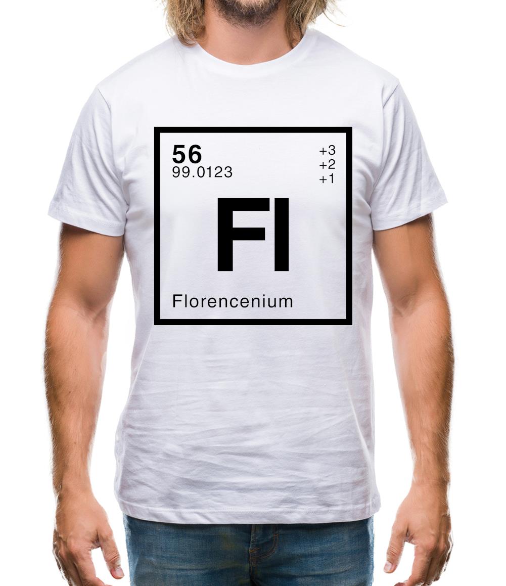 Florence - Periodic Element Mens T-Shirt
