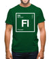 Flo - Periodic Element Mens T-Shirt