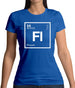 Flo - Periodic Element Womens T-Shirt