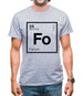 Fox - Periodic Element Mens T-Shirt