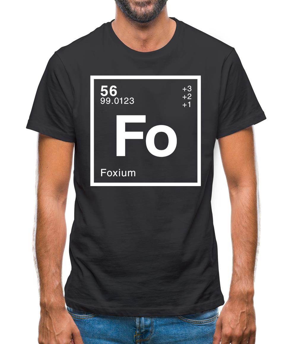 Fox - Periodic Element Mens T-Shirt