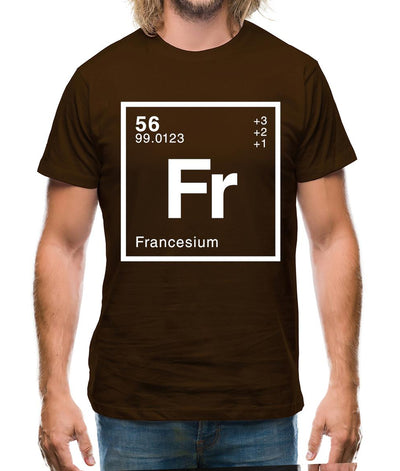 Frances - Periodic Element Mens T-Shirt