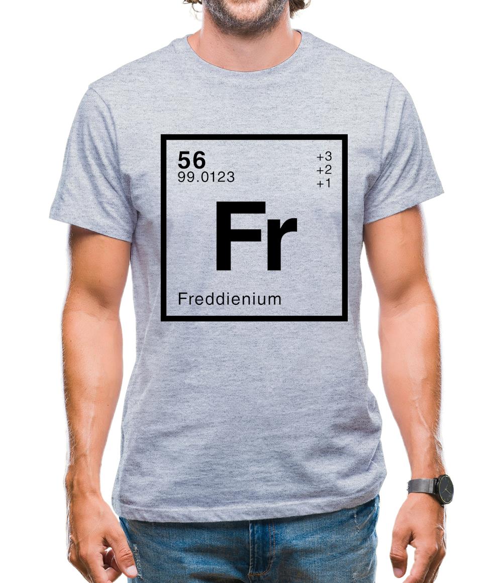Freddie - Periodic Element Mens T-Shirt