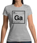 Gabriela - Periodic Element Womens T-Shirt