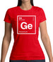 Gene - Periodic Element Womens T-Shirt