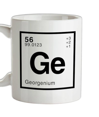Element Name GEORGE Ceramic Mug