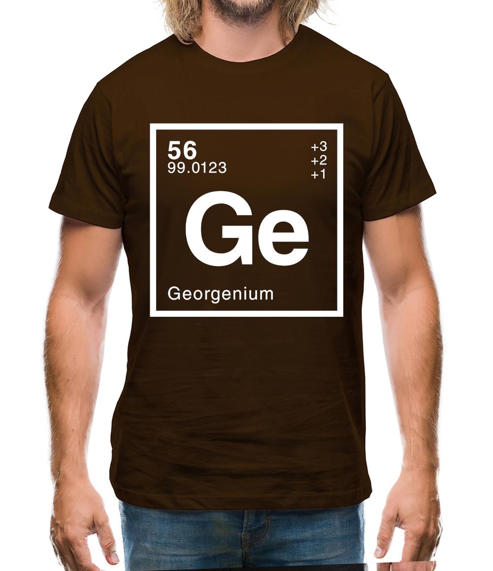 George - Periodic Element Mens T-Shirt