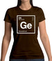Gerald - Periodic Element Womens T-Shirt