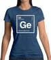 Gertrude - Periodic Element Womens T-Shirt