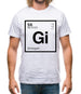 Gina - Periodic Element Mens T-Shirt
