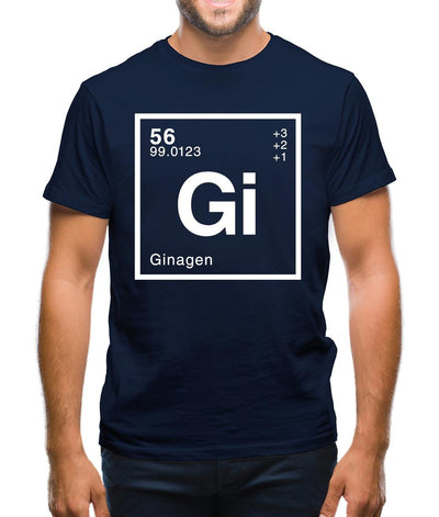 Gina - Periodic Element Mens T-Shirt