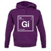 Gina - Periodic Element unisex hoodie