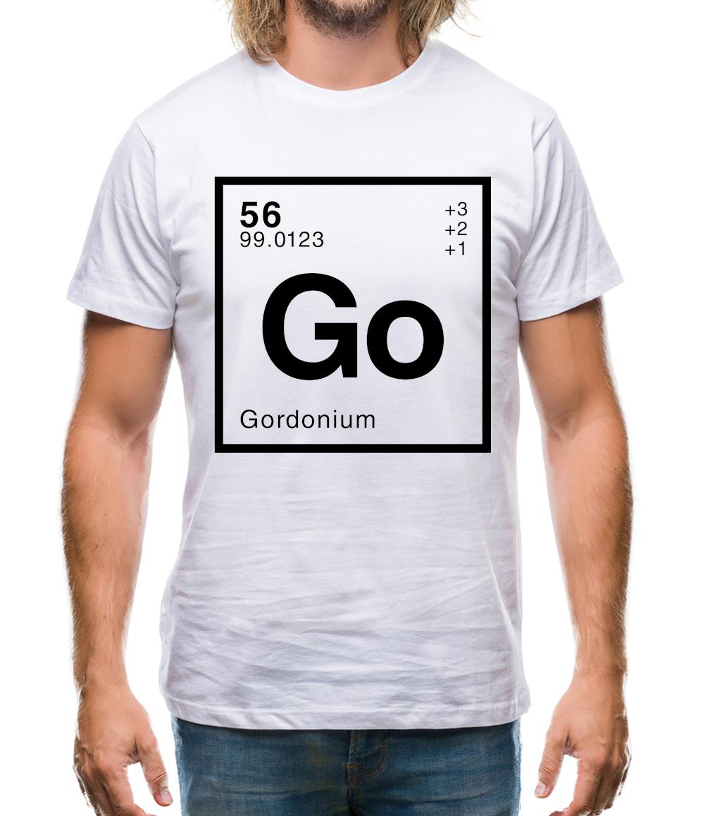 Gordon - Periodic Element Mens T-Shirt