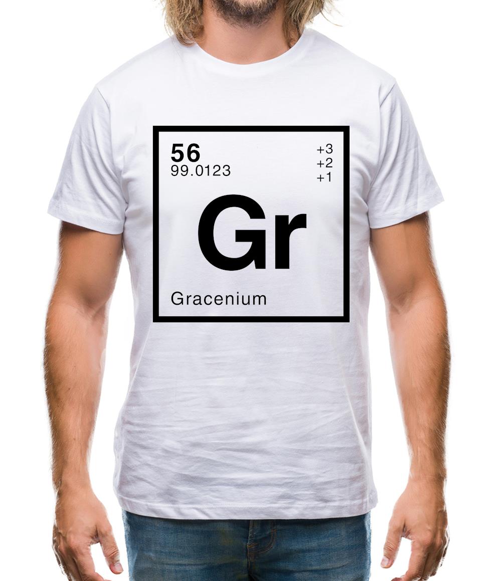 Grace - Periodic Element Mens T-Shirt