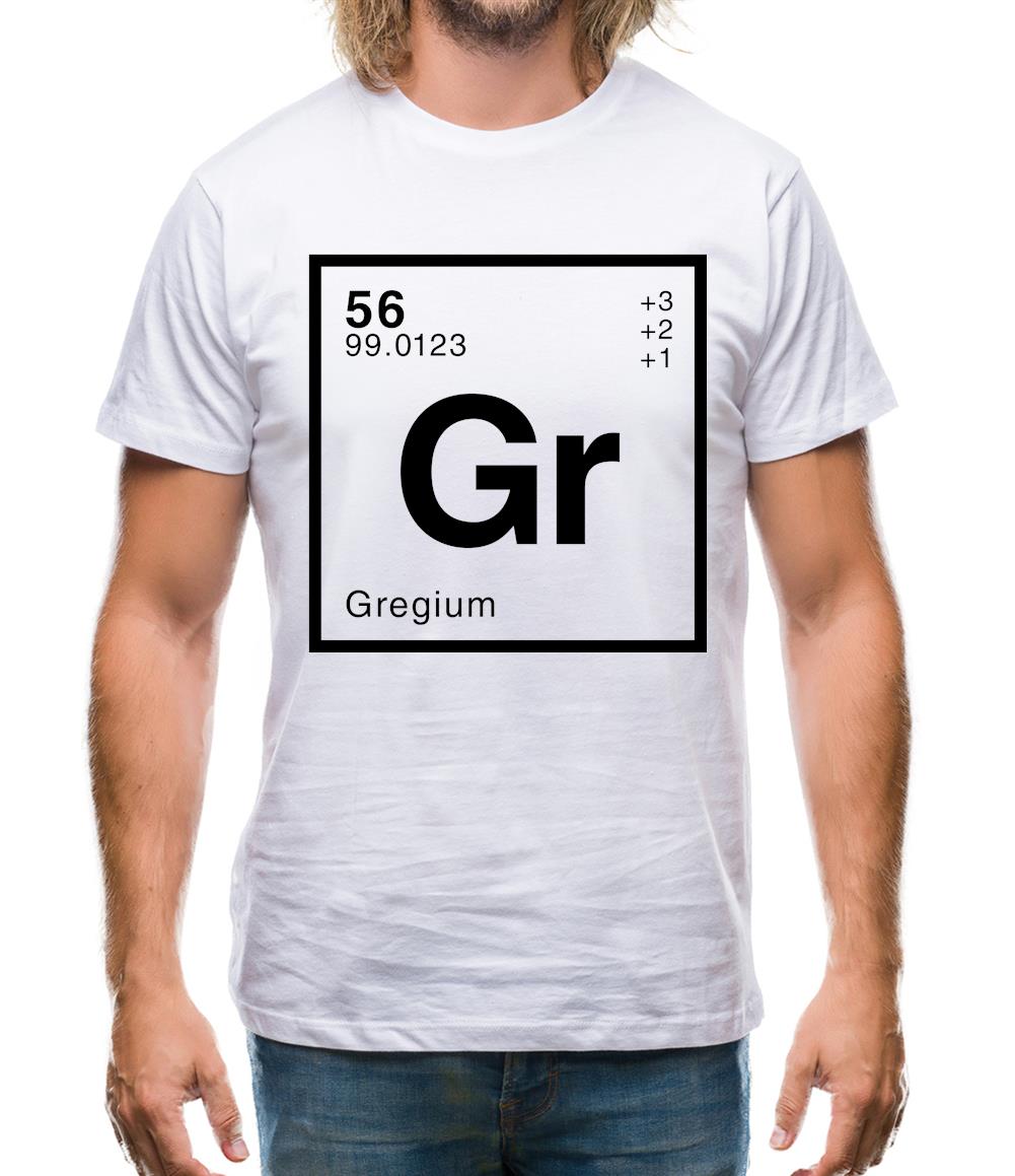 Greg - Periodic Element Mens T-Shirt