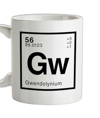 Element Name GWENDOLYN Ceramic Mug