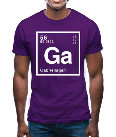 Gabriella - Periodic Element Mens T-Shirt