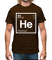 Hector - Periodic Element Mens T-Shirt