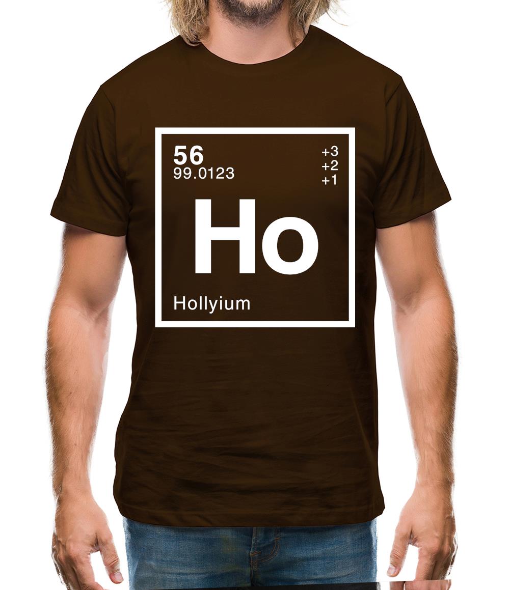 Holly - Periodic Element Mens T-Shirt