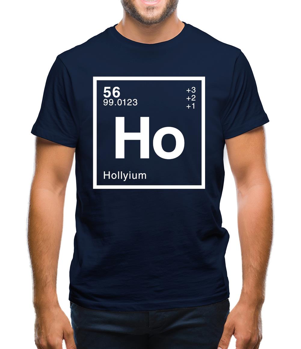 Holly - Periodic Element Mens T-Shirt