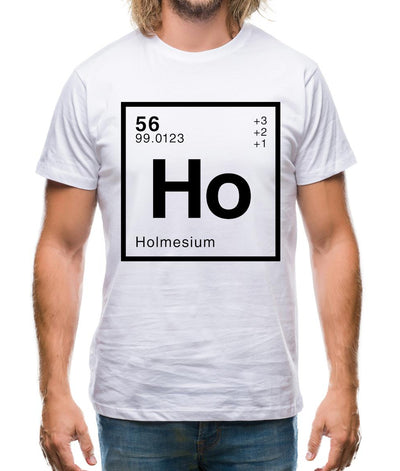 Holmes - Periodic Element Mens T-Shirt