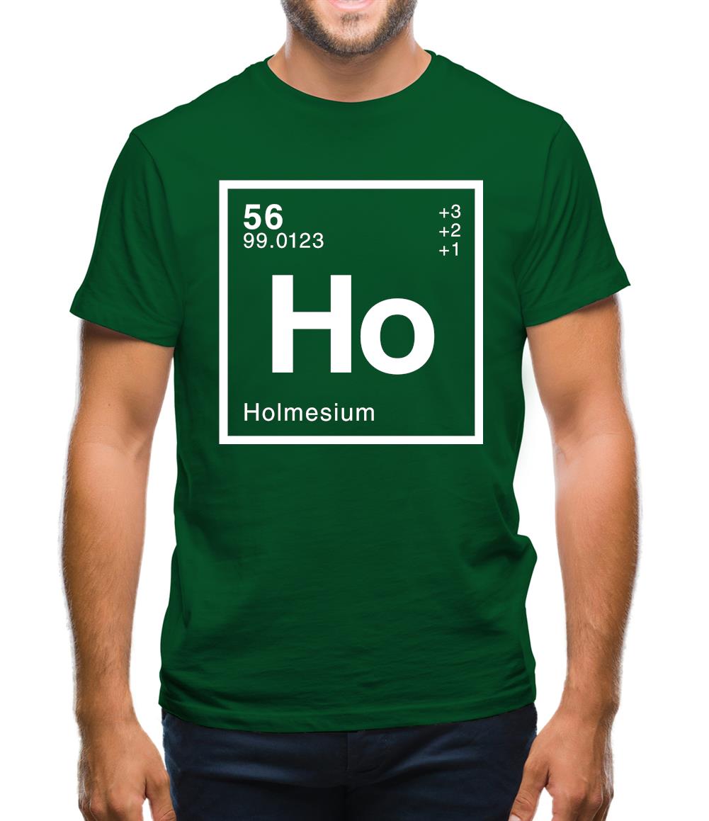 Holmes - Periodic Element Mens T-Shirt
