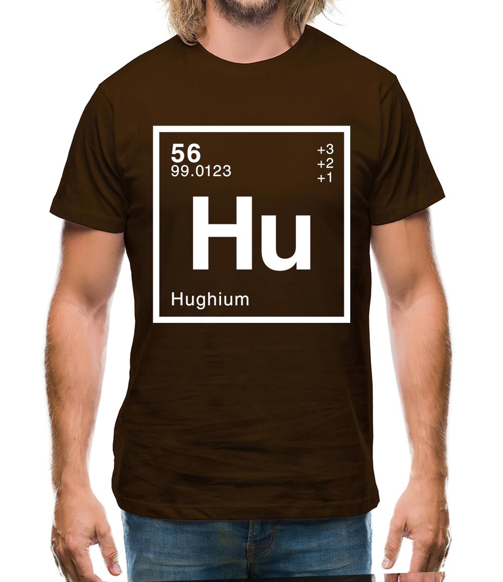 Hugh - Periodic Element Mens T-Shirt