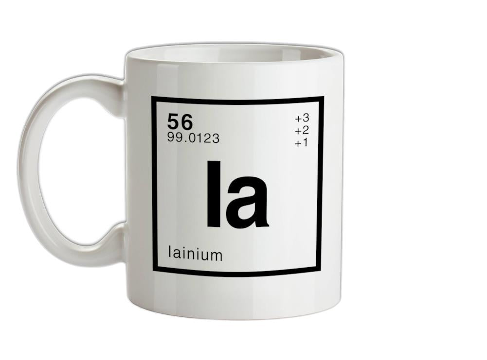 Element Name IAIN Ceramic Mug