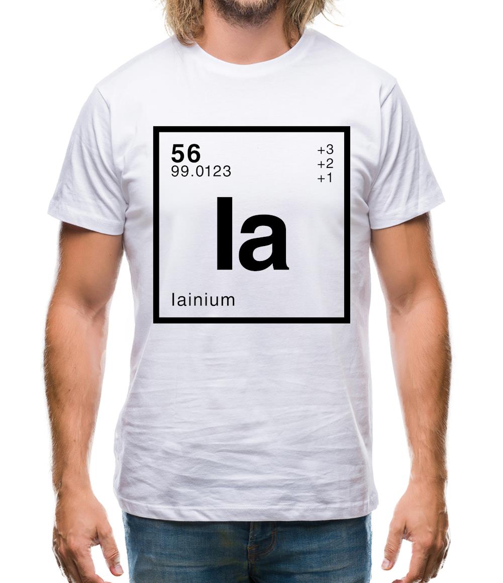 Iain - Periodic Element Mens T-Shirt
