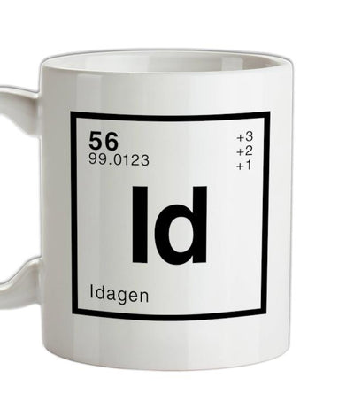 Element Name IDA Ceramic Mug