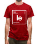 Ieuan - Periodic Element Mens T-Shirt