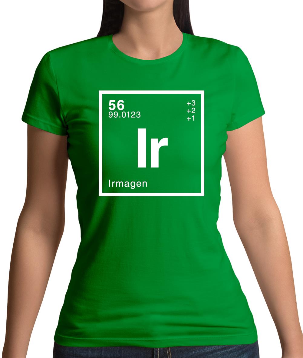 Irma - Periodic Element Womens T-Shirt