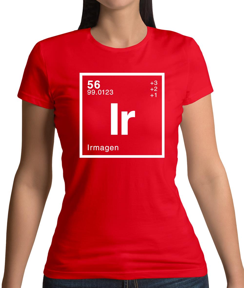 Irma - Periodic Element Womens T-Shirt