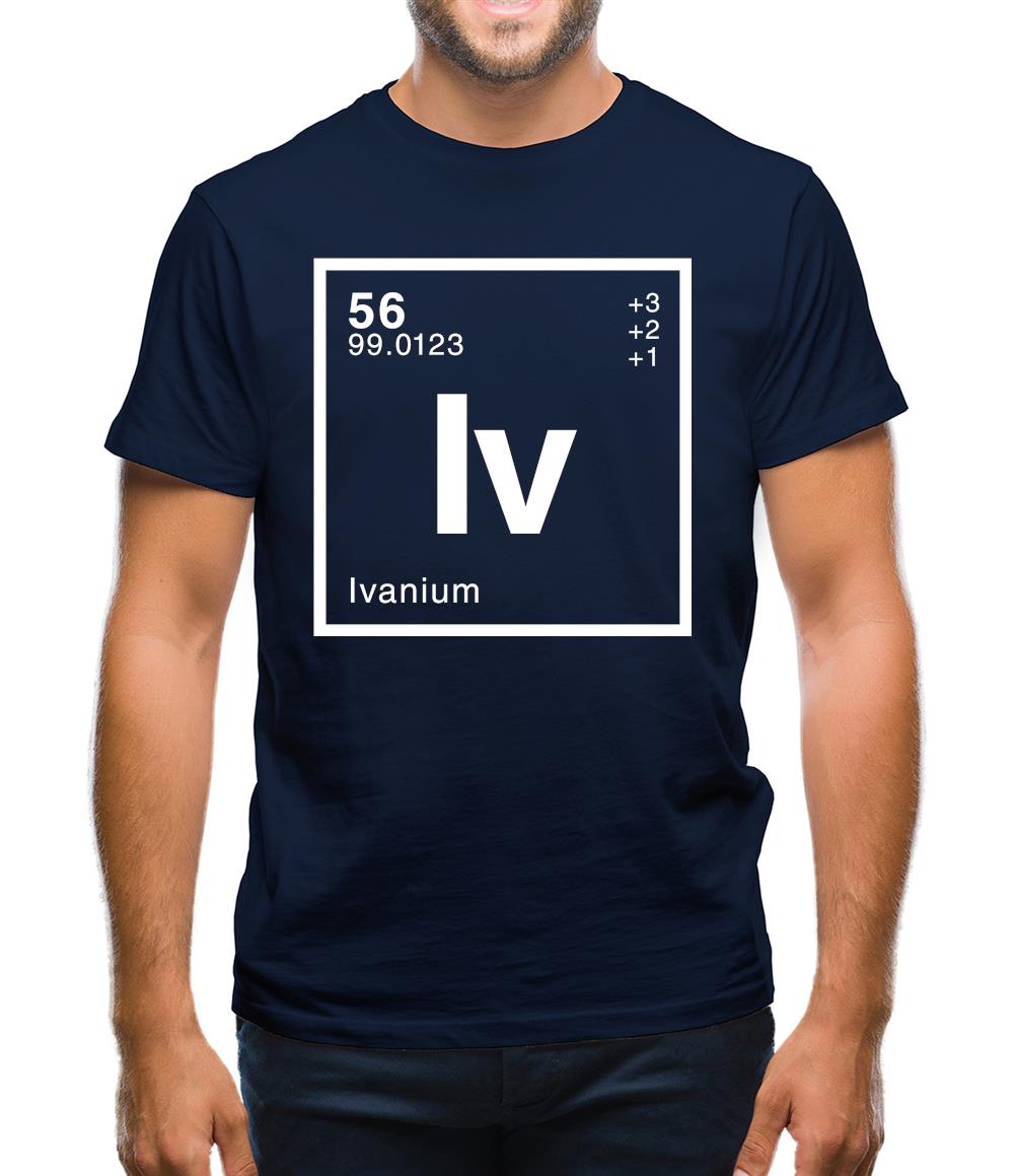 Ivan - Periodic Element Mens T-Shirt