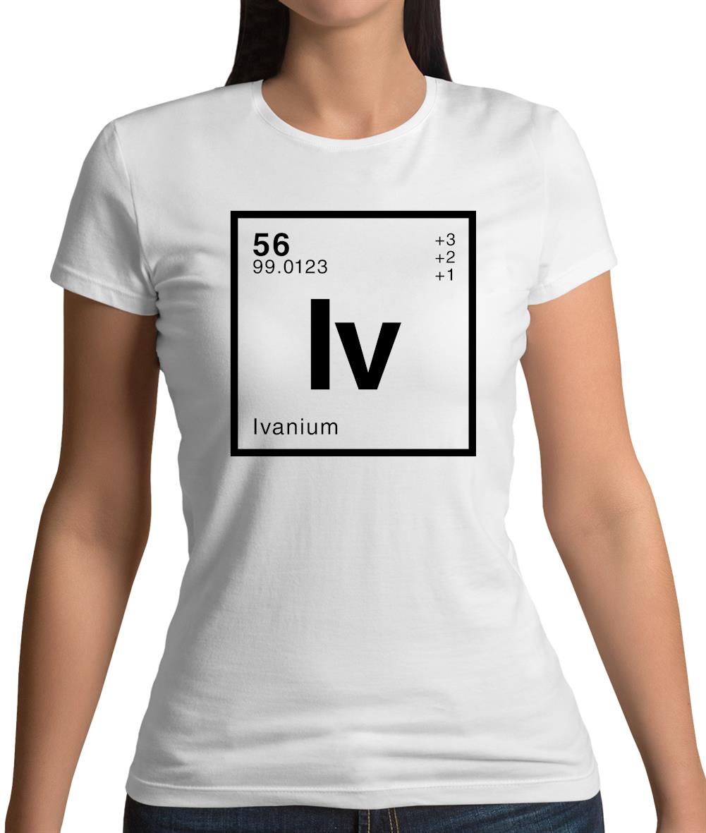 Ivan - Periodic Element Womens T-Shirt