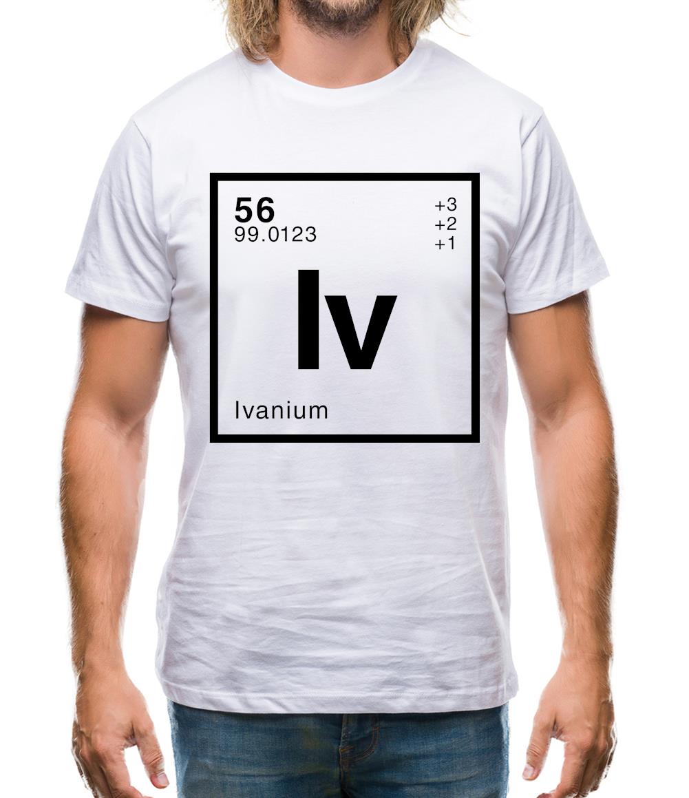 Ivan - Periodic Element Mens T-Shirt