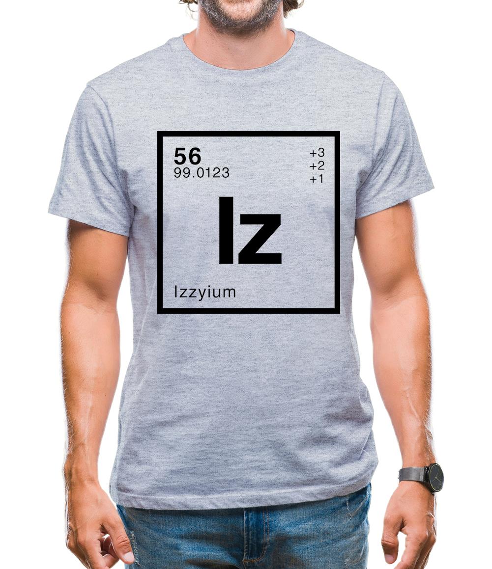 Izzy - Periodic Element Mens T-Shirt