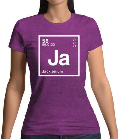 Jackie - Periodic Element Womens T-Shirt