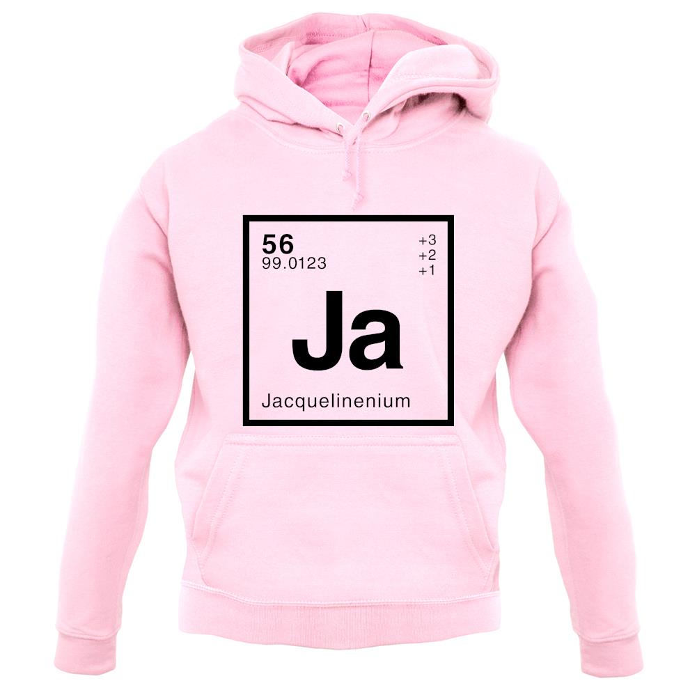 Jacqueline - Periodic Element unisex hoodie