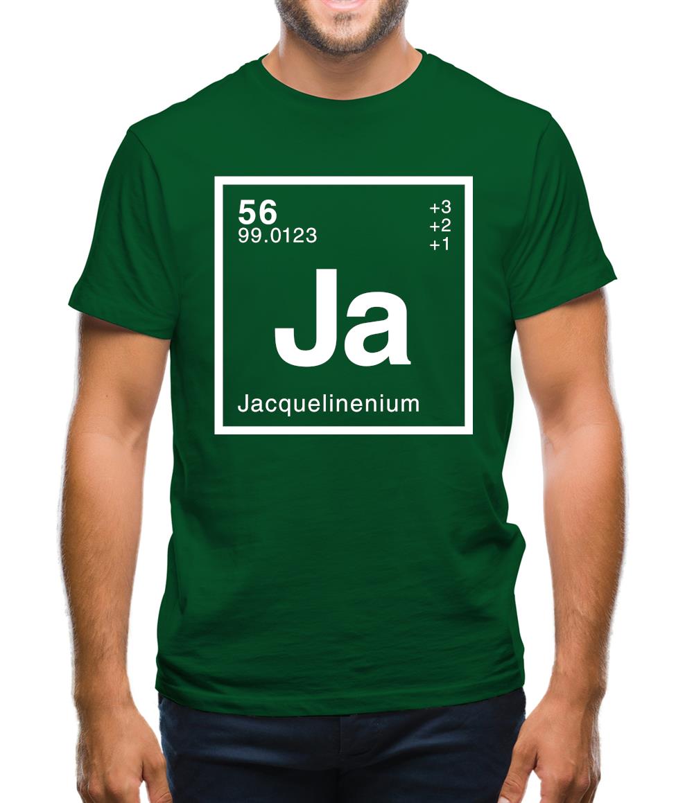 Jacqueline - Periodic Element Mens T-Shirt